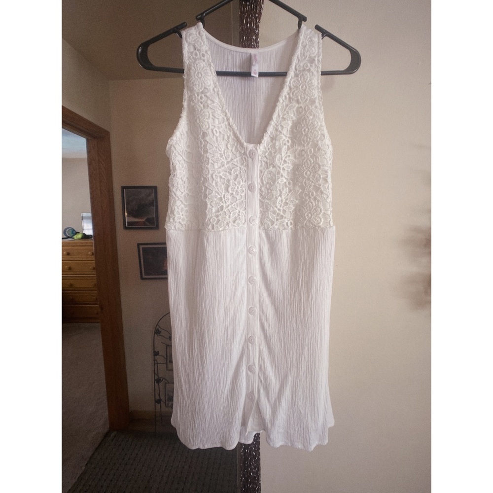 White xhilaration dress